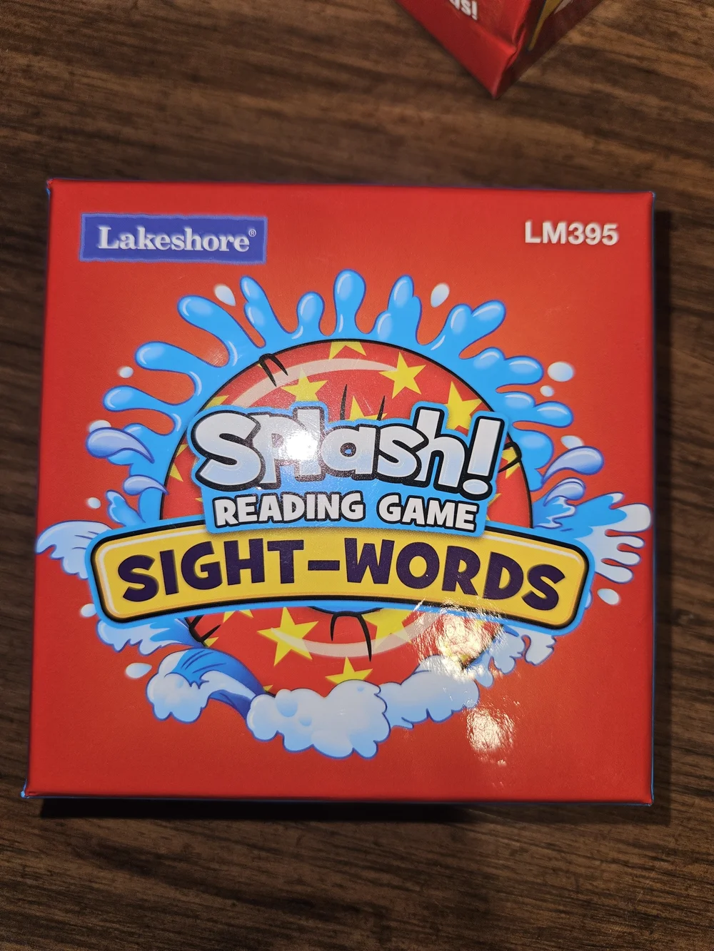 Lakeshore Splash! Sight-Words Reading Game - Red & Blue